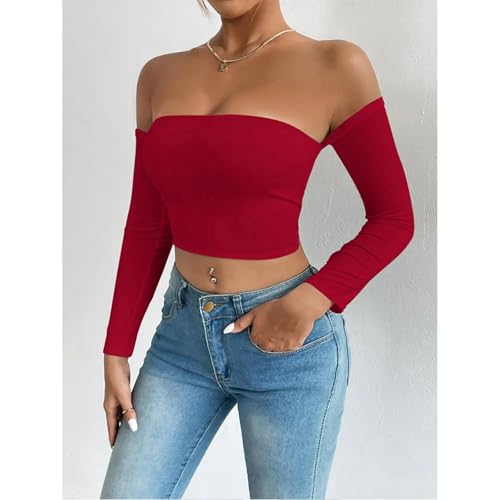 Camisole Vest with Waistband Long Sleeve Short Sleeved Vest Sexy Navel Exposed Bra Bottom Vest2