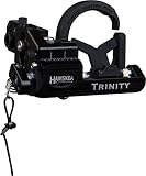 Hamskea Archery Solutions Trinity Hunter Pro Left-Handed Micro Tune Fall Away Arrow Rest for Bowhunting, Black