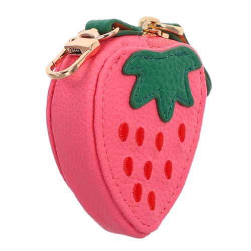 Monedero de fresa original detalle colgante para regalar a mujeres