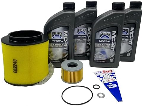 Complete Maintenance Oil Change Kit For Honda Pioneer 700 700-4 B...