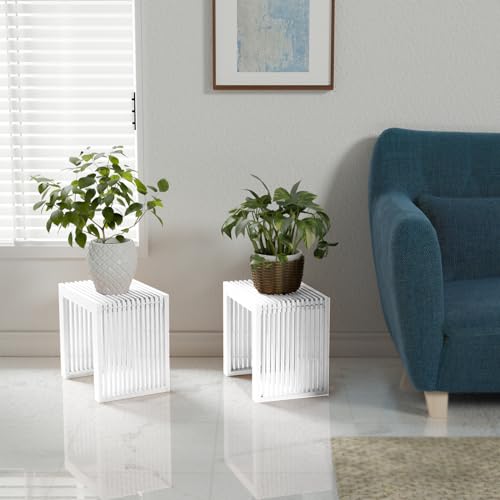 Image of APRTAT Bamboo Dining Bench 17-Inch Indoor Wood Shoe Rack Bench for Entryway | Easy Assemble, Sturdy & Durable,Slatted Design,Versatile Everyday Seating,Living Room Hallway Bedroom Bathroom