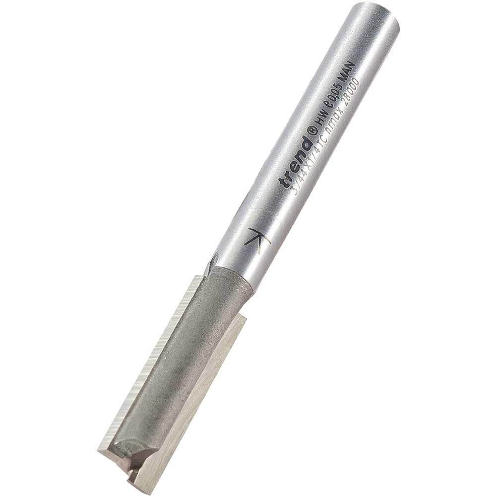 Trend Professional Two Flute Straight Router Cutter
