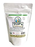 TOP's Parrot Food Mini Pellets Bird Food for Budgies, Cockatiels, Parrotlets, Lovebirds, Parakeets - Non-GMO, Peanut Soy & Corn Free, USDA Organic Certified - 1 lb