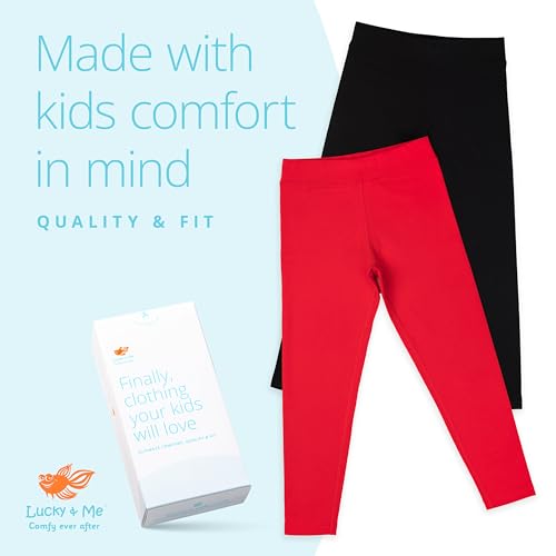 Lucky & Me | Kylie Organic Cotton Girls Leggings | 2-Pack4