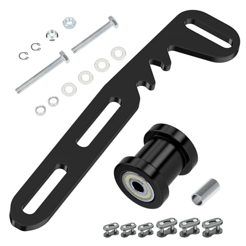 CILOYU Chain Tensioner Adjuster Bracket Kit with 8mm Chain Roller Replacement for Predator 212 224cc 196cc 79cc Engine Coleman Mini Bike CT200U CT200U-EX BT200X Baja DB30 MB200 Axis M200 Minibike Part