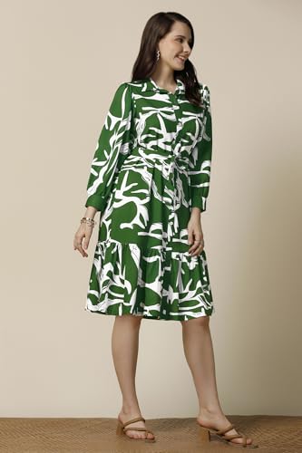 Image of Fashion Dream Women's Fit And Flare Above the Knee Above Knee Length Dress|Onepiece Stylish|Short Dresses |Western Dress