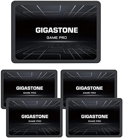 Gigastone 256GB 2.5" SATA III SSD (5-Pack) for PS4/PC