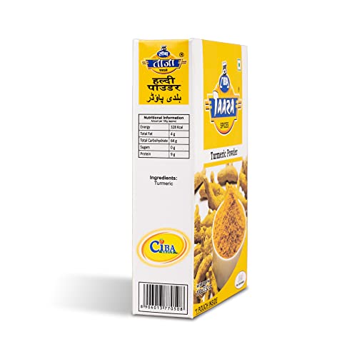 Turmeric Powder (Haldi Powder) by Ciba Taaza Spices, 100gm - Image 3 thumbnail