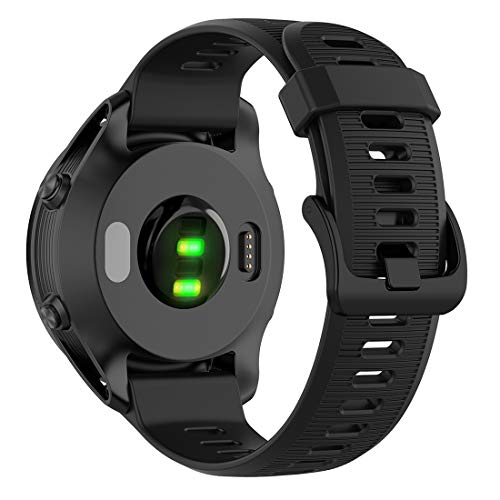 Pulseiras de substituição Disscool para Garmin Forerunner 945/935, alça de silicone macio para Garmi