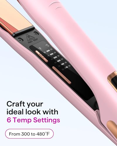 wavytalk Professional Flat Iron Hair Straightener and Curler 2 in 1 S16 の商品画像 5