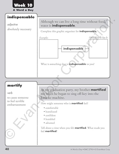 A Word a Day, Grade 6 - Image 2