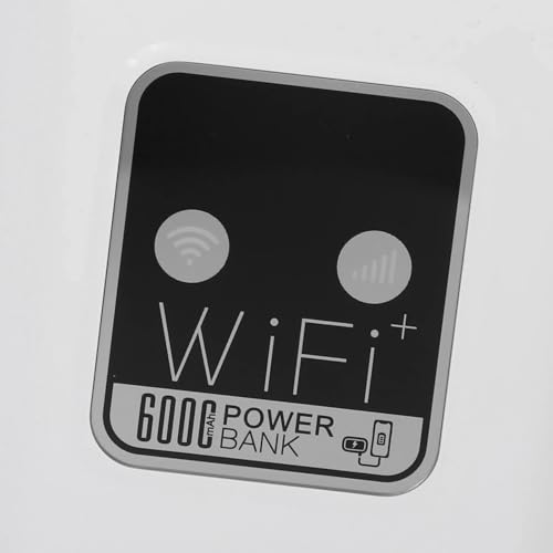 Image of 300Mbps 4G LTE Portable WiFi Computer Routers, Mobile Hotspot Wireless Router, 6000mAh Battery Routers with Nano SIM Card Slot, Ideal for Travel & Multi User Office