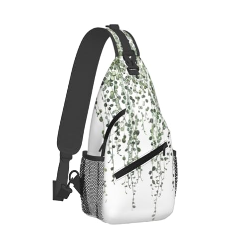 Bolso bandolera Green Plants para hombre y mujer miniatura 2