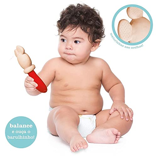 Disney Baby - Mordedor com Chocalho - Toyster Brinquedos