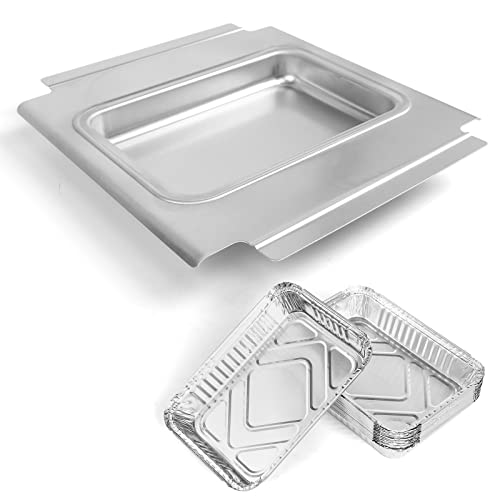 Uniflasy 80580 Catch Pan for Weber Q200 Q300 Q220...