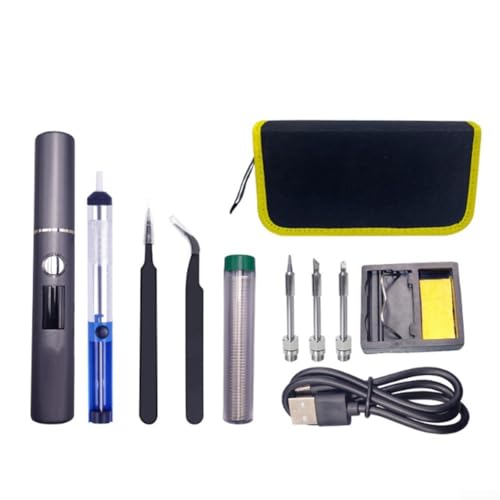 Fer à souder sans fil surveillance numérique température kit 11 pcs