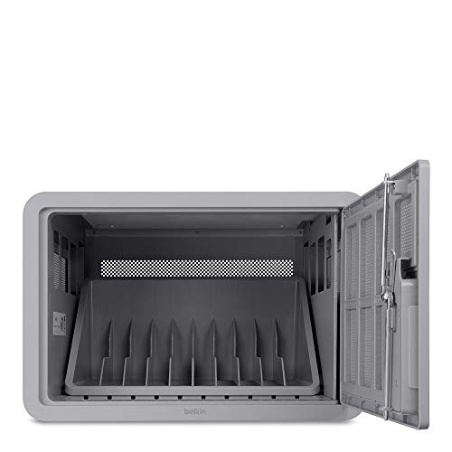 Belkin Secure And Charge - Lockable Classroom Usb Charging Station For Laptops & Tablets - Classroom Organization & Ipad Charging Station - Up To 10 Devices Including Ipads, Samsung Tablets & More #TOP2