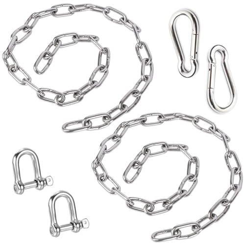 Chaîne acier inoxydable anti-corrosion ultra résistante 250kg pour cible de tir