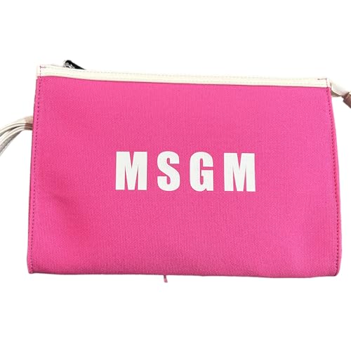 MSGM sac rose de créateur avec finitions italiennes haut de gamme