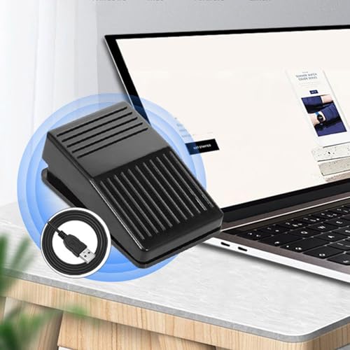Interruptores de pedal USB programables IP37 controladores de pie multimedia 5