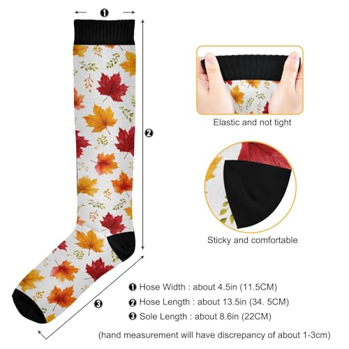 ALAZA Bat Starry Halloween Compression Socks for Women Men Unisex Knee High Stockings for Running Athletic3