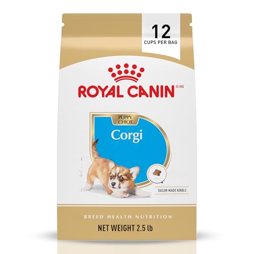 Royal Canin Corgi Puppy Dry Dog Food, Kibble for Corgis 2 to 12 Months, Supports Digestion and Bone...