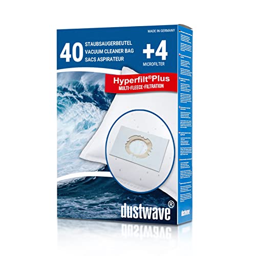 Dustwave® 40 Sac d'aspirateur pour AEG 6070 Salomon - très efficace avec fermeture hygiénique & Microfiltre - Made in Germany