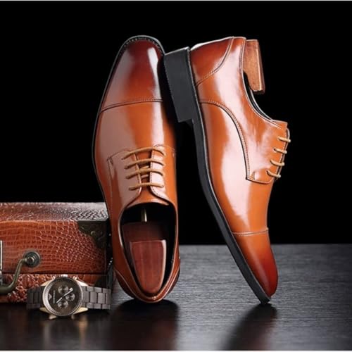 Classic Gentleman Oxfords Parker Finch, Men's Classic Gentleman Oxford Shoes Premium Leather Comfortable Breathable British Leisure Business3