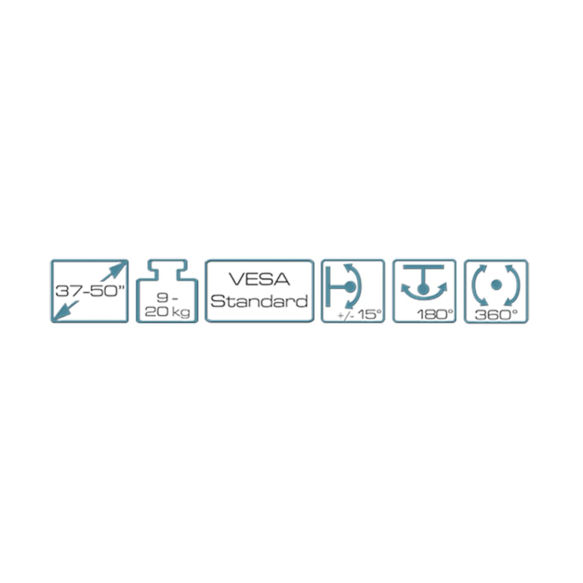 My Wall HL13 – 2L – vollbeweglicher supporto da parete per tv LCD 140 cm (55 pollici)