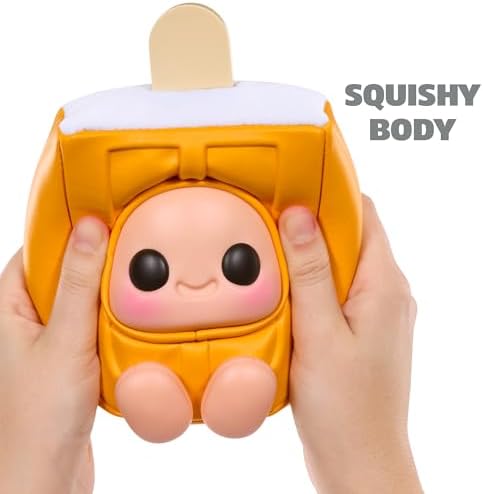 Hyojo Creamsicle Series, Blind Box Collectible Plush, Limited Edition Toy Gift for All Ages, 3 to Collect, Orange, Raspberry and Blueberry — view 4