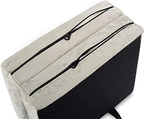 i frmmy Memory Foam Extra Thick Kneeling Cushion Pad- Garden Kneeler for Gardening, Bath Kneeler for Baby Bath, Knee Mat for Work, Extra Large 22x 12 Inch, Thick 2.9 Inch (Gray) - Thumbnail 3