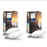 Mit der Bluetooth-Option können Sie bis zu 10 Philips Hue Lichtpunkte innerhalb eines Raumes steuern
