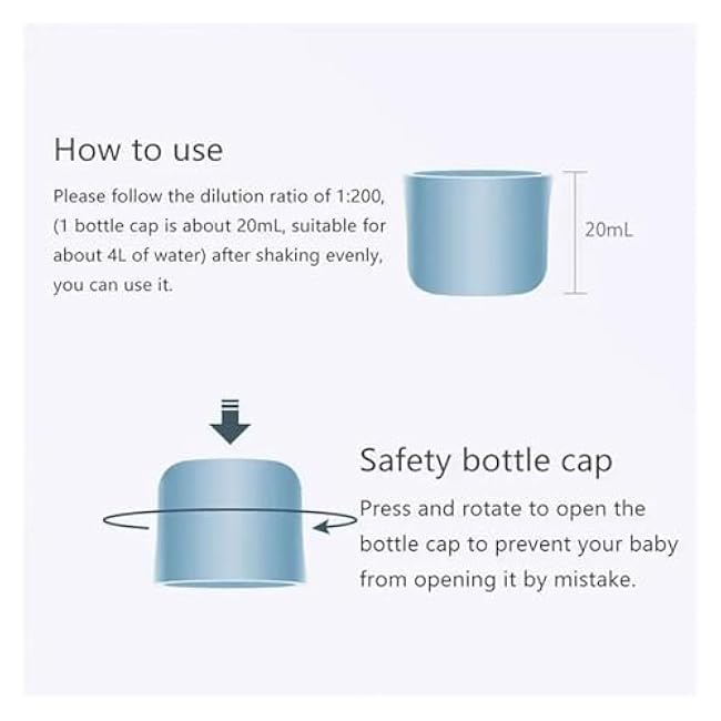 Floor Cleaning Solution£¬Compatible for Roborock£¬S7 MaxV Ultra/Dyad/S7 Vacuum Cleaner Spare Parts 1L Robot Mops.(1PCS)