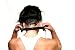 BudStraps Flexible Earbud Neck Strap for Running, Golf, Hiking (Flex - Black Strap/Black Clips) Retainer, Cord Manager