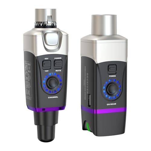 Xvive U35C XLR Wireless System for Condenser Mics 5.8GHz