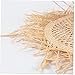 TOSSPER Women' Straw Hat Wide Hollow Out Hat Fashion Breathable Beach Hat for Summer Holiday