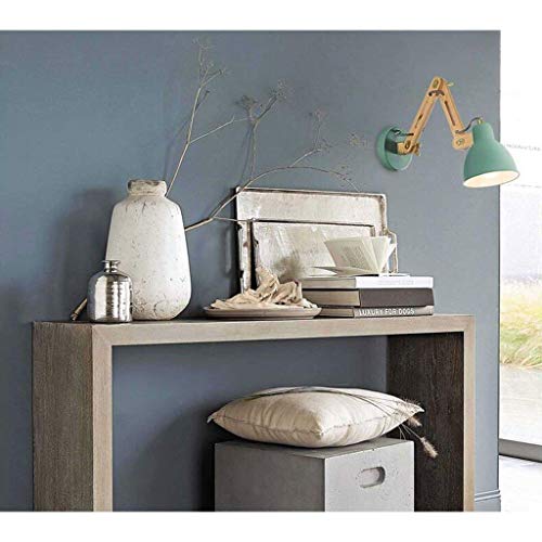 Applique en bois massif liseuse design moderne GZZ Gyy vert