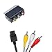 Produktbild PSBasics AV-Kabel + Scart-Adapter für Nintendo 64 Super Nintendo Gamecube N64 SNES GC