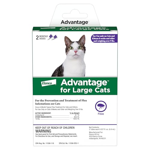 Advantage Topical Cat Flea Treatment Large Cats