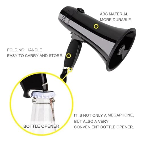Mégaphone portable 30W pour ne plus forcer la voix lors des rassemblements
