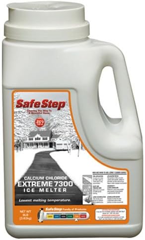 North American Salt 50808 Extreme 7300 Calcium Chloride Ice Melter, 8-Pound