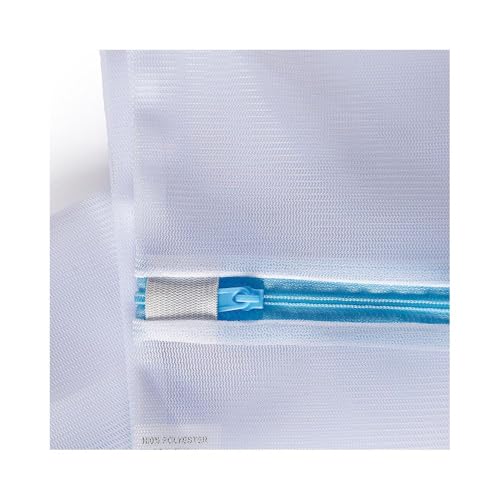 Today - Bolsa para guardar ropa de 47 x 75 cm - Protección para ropa en la lavadora, red resistente con cierre seguro, ideal para prendas delicadas - Fabricado en Italia