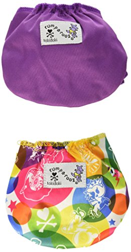 Rumparooz - Juego de pañales para muñeca, tokiCorno y orquídea