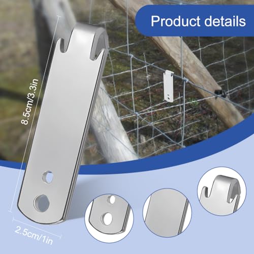 Steel Finger Protector Wire Twist Tool, & Portable for Fence Repair Versatile for Garden or Highway Fence - Image 2