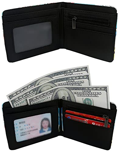 Image of Roffatide Anime Toilet Bound Hanako Kun Wallets Artificial Leather Slim Bi-Fold Multi Purpose Wallet, Toilet Bound Hanako Kun C, One Size, Casual