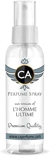 Eco Refill Impression of L'Homme Ultime For Men Cologne Eau de Parfum Spray Refillable Bottle 2 Fl Oz/60ml-X1