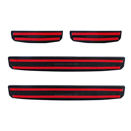 image for Adust Door Sill Guards Kit Compatible 2019-2021 Jeep Gladiator JT Acce