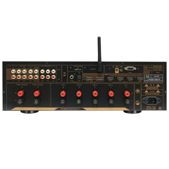 Amplificatore a 7 canali per home cinema Dolby Atmos