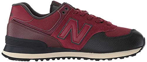 Image of New Balance Men's 574 V2 Low Hiker Sneaker, Burgundy /Burgundy, 18 W