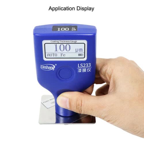 Medidor de Espesor de Recubrimiento para Pintura de Automóvil con Pantalla Digital LS233 miniatura 3